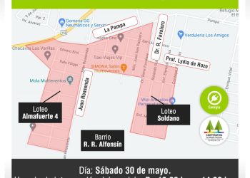 Cooperativa anunció corte de energía y advirtió por intentos de estafas
