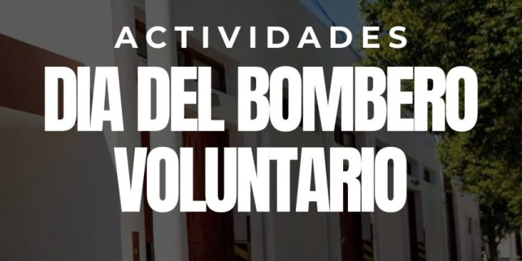 Bomberos realizan su acto protocolar 2026