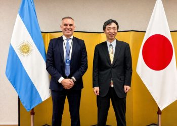 Mauro Daniele mantuvo un encuentro oficial con el nuevo embajador de Japón en Argentina