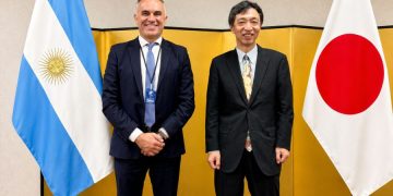 Mauro Daniele mantuvo un encuentro oficial con el nuevo embajador de Japón en Argentina