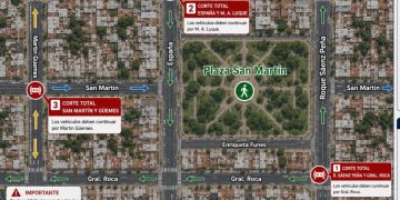La policía dispuso un operativo especial para la final del domingo: habrá corte total de varias calles