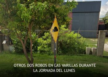 No paran los robos en Las Varillas