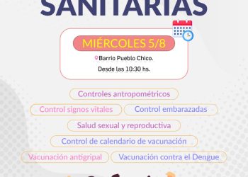 Nueva Ronda Sanitaria en Pueblo Chico