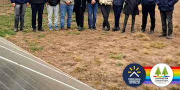Cooperativa mostró los avances en el Parque Solar Comunitario y prevé habilitarlo en octubre