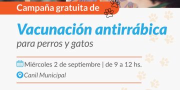 Este miércoles, otra jornada de vacunación antirrábica gratuita