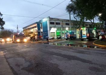 Simulacro de Bomberos y Servicios de Emergencias en el IPET 263