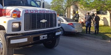 Incendio en una vivienda de Sgto. Cabral al 1000: solo daños materiales