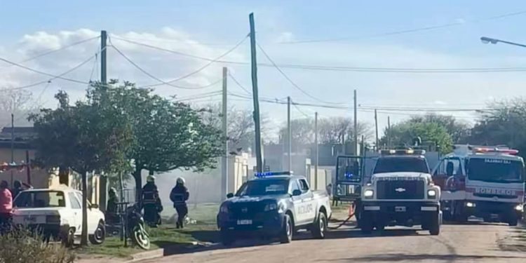 Investigan si el incendio en casa de Entre Ríos al 1000 fue intencional