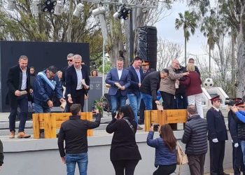 Colectividades y Expo: para Mauro Daniele el balance fue positivo, a pesar del clima