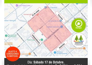 Habrá un corte de luz en la zona de Plaza Independencia este sábado a las 7